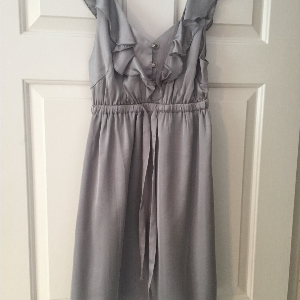 Silver mini dress from Francesca's. Size small
